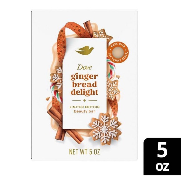 dove Other - Dove Beauty Limited Edition Holiday
Treat Bar Soap - Gingerbread Delight - 5
OZ